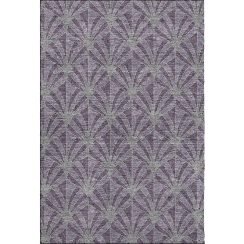 Addison Mayfield Purple AMF2426 5ft. x 7ft. 6in. Rect. Rug