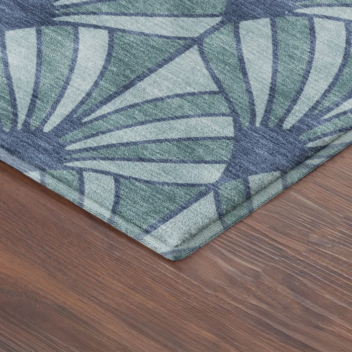 Addison Mayfield Teal AMF2426 2ft. 3in. x 7ft. 6in. Rect. Rug