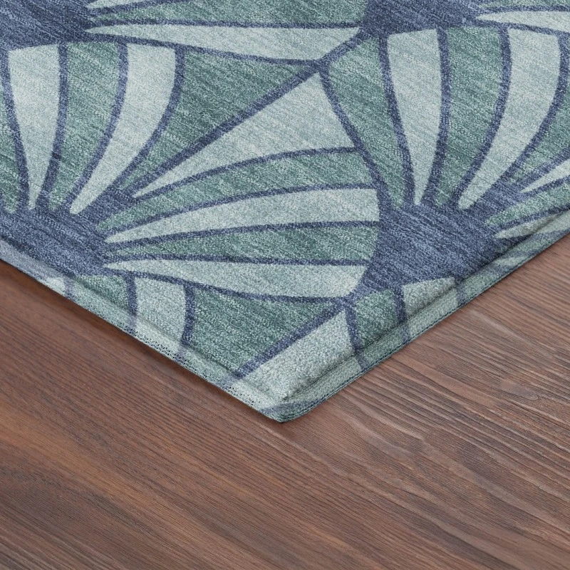 Addison Mayfield Teal AMF2426 8ft. x 10ft. Rect. Rug