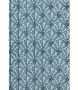 Addison Mayfield Teal AMF2426 2ft. 3in. x 7ft. 6in. Rect. Rug