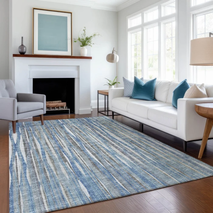 Addison Mayfield Blue AMF31 5ft. x 7ft. 6in. Rect. Rug