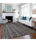 Addison Mayfield Chocolate AMF31 - 8ft. Round Rug
