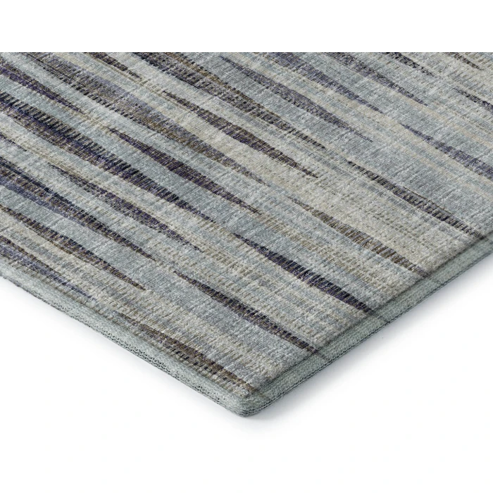 Addison Mayfield Blue AMF31 - 8ft. Round Rug