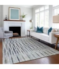 Addison Mayfield Blue AMF31 - 8ft. Round Rug