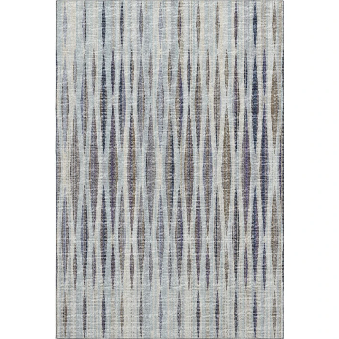 Addison Mayfield Blue AMF31 - 8ft. Round Rug
