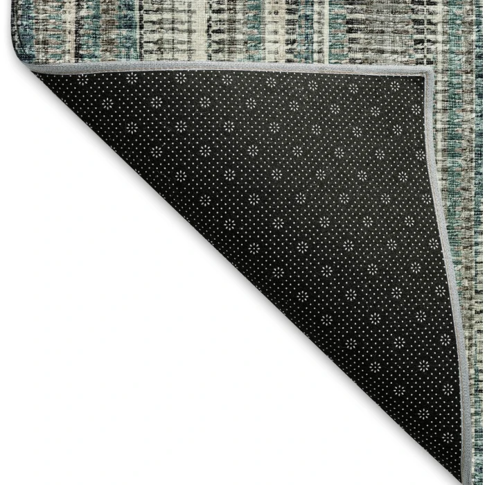 Addison Mayfield Teal AMF31 - 8ft. Round Rug