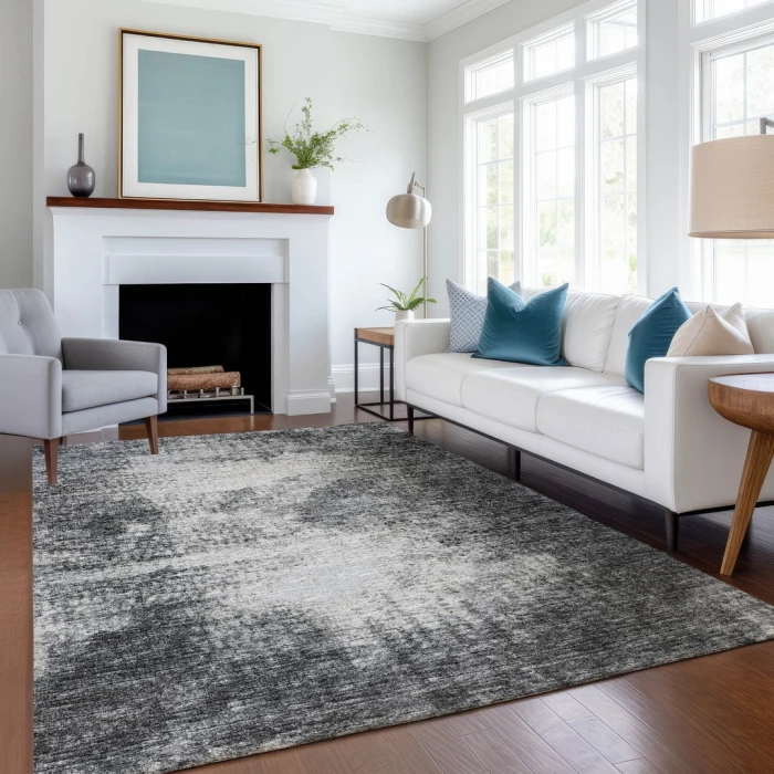 Addison Mayfield Black AMF34 8ft. x 10ft. Rect. Rug