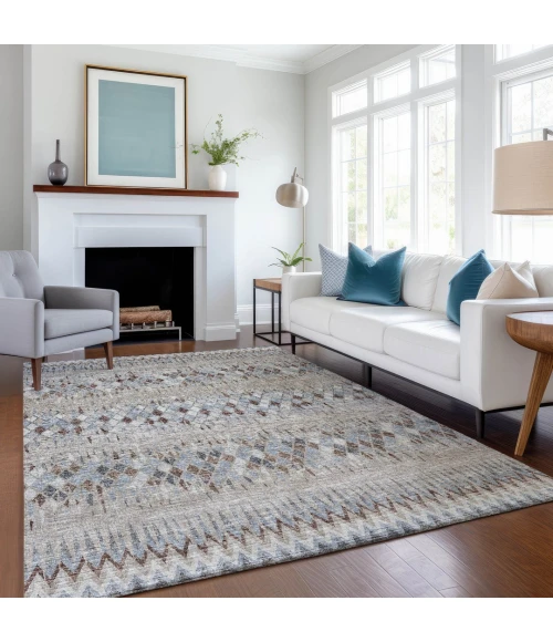 Addison Mayfield Taupe AMF38 5ft. x 7ft. 6in. Rect. Rug