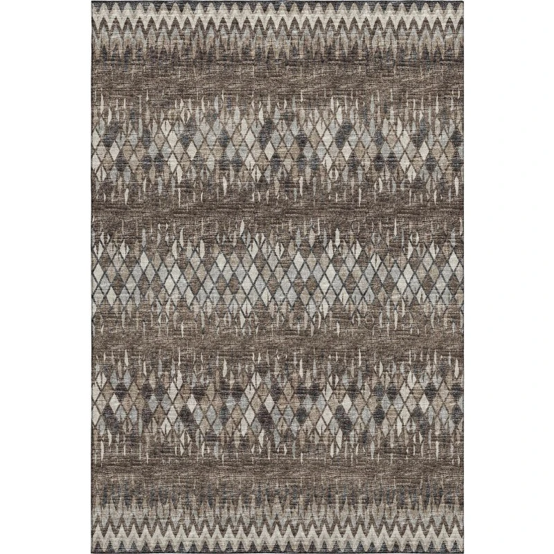 Addison Mayfield Chocolate AMF38 9ft. x 12ft. Rect. Rug