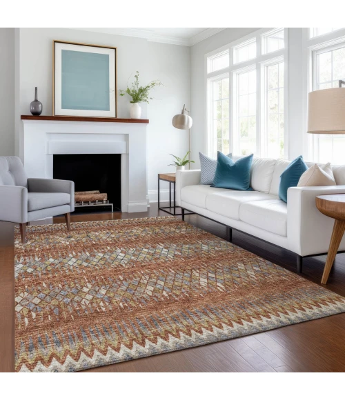 Addison Mayfield Paprika AMF38 9ft. x 12ft. Rect. Rug