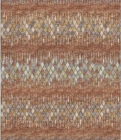 Addison Mayfield Paprika AMF38 - 8ft. Round Rug