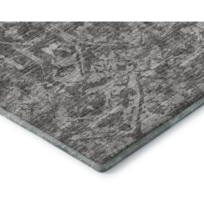 Addison Mayfield Gray AMF40 - 8ft. Round Rug