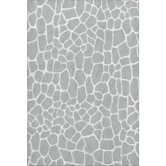 Addison Mayfield Gray AMF45 - 8ft. Round Rug