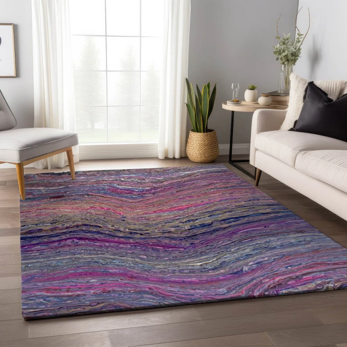 Addison Mayfield Multi AMF48 - 8ft. Round Rug