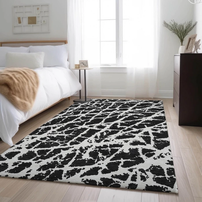 Addison Mayfield Black AMF501 5ft. x 7ft. 6in. Rect. Rug