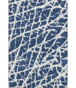 Addison Mayfield Blue AMF501 - 8ft. Round Rug