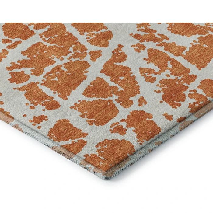 Addison Mayfield Orange AMF501 5ft. x 7ft. 6in. Rect. Rug