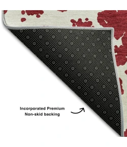 Addison Mayfield Red AMF501 9ft. x 12ft. Rect. Rug