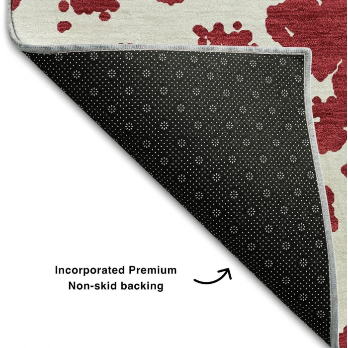 Addison Mayfield Red AMF501 9ft. x 12ft. Rect. Rug