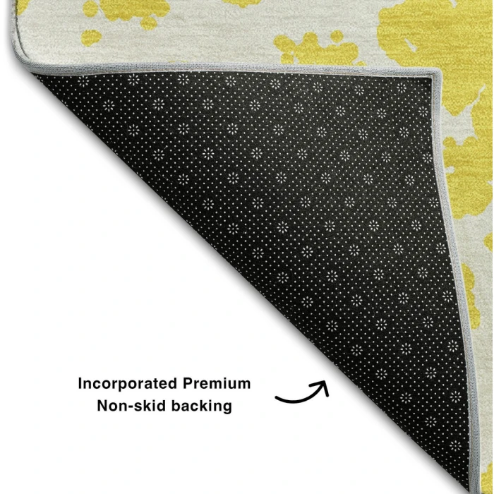 Addison Mayfield Gold AMF501 2ft. 3in. x 7ft. 6in. Rect. Rug