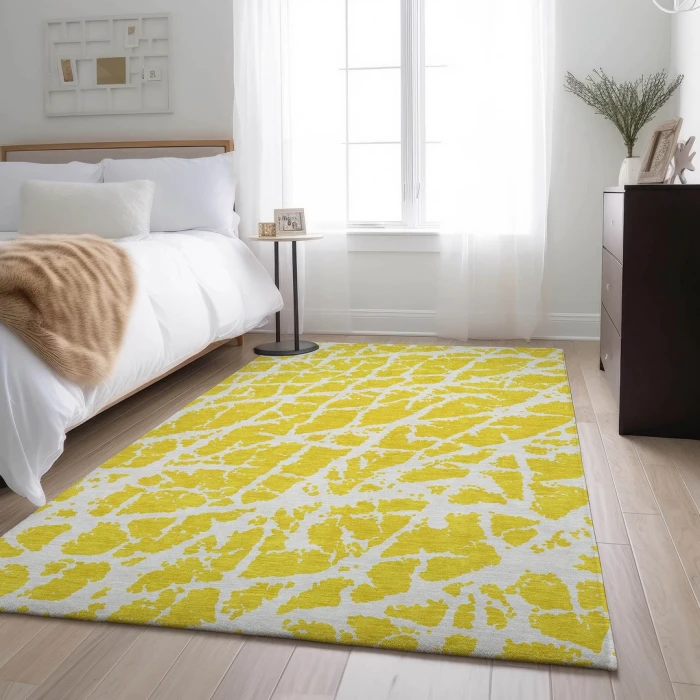 Addison Mayfield Gold AMF501 2ft. 3in. x 7ft. 6in. Rect. Rug