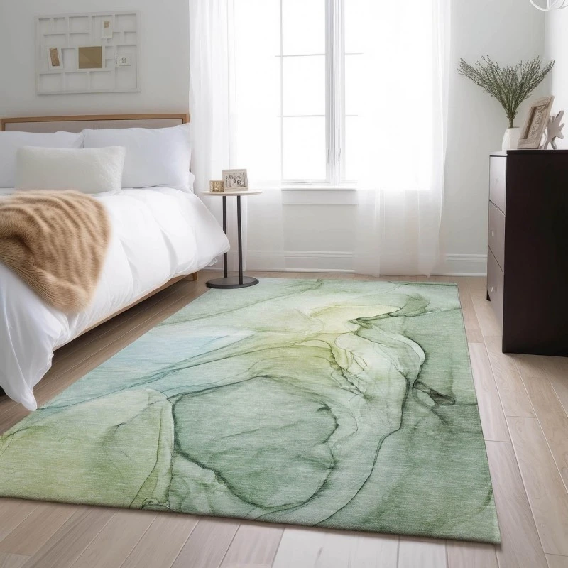 Addison Mayfield Green AMF502 - 8ft. Round Rug