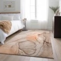 Addison Mayfield Orange AMF502 - 8ft. Round Rug
