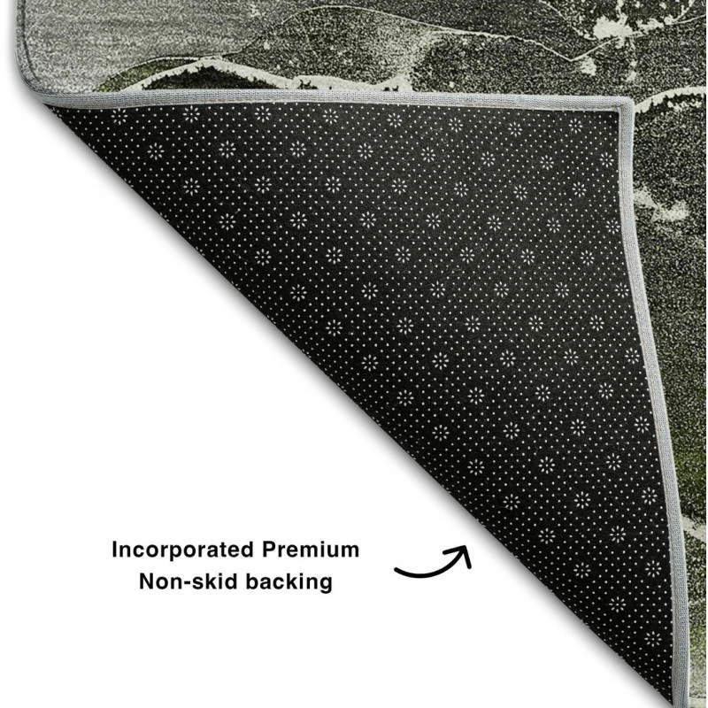 Addison Mayfield Green AMF503 - 8ft. Round Rug