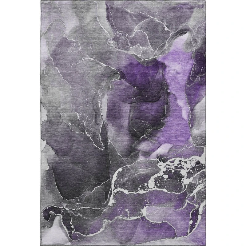 Addison Mayfield Purple AMF503 8ft. x 10ft. Rect. Rug