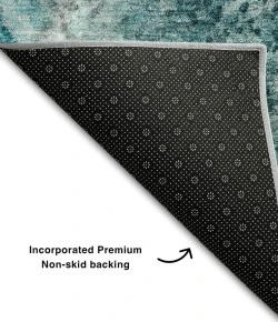Addison Mayfield Teal AMF505 8ft. x 10ft. Rect. Rug