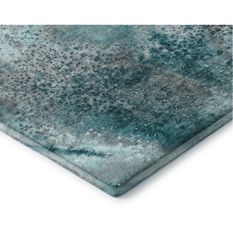 Addison Mayfield Teal AMF505 2ft. 3in. x 7ft. 6in. Rect. Rug