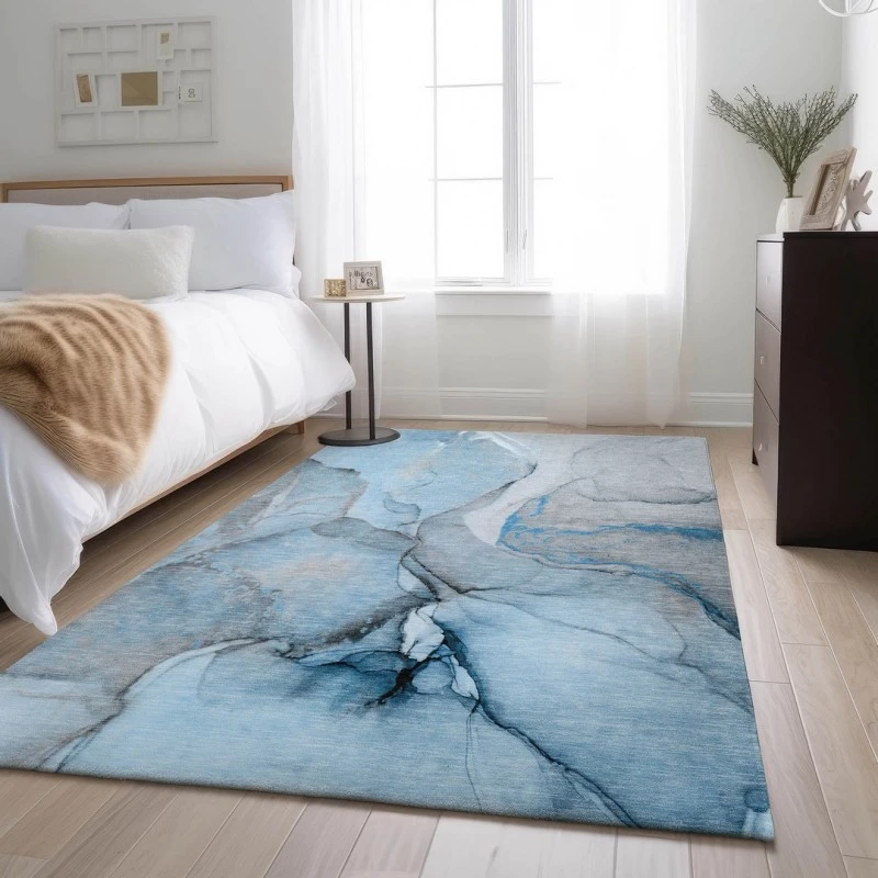 Addison Mayfield Blue AMF506 2ft. 3in. x 7ft. 6in. Rect. Rug