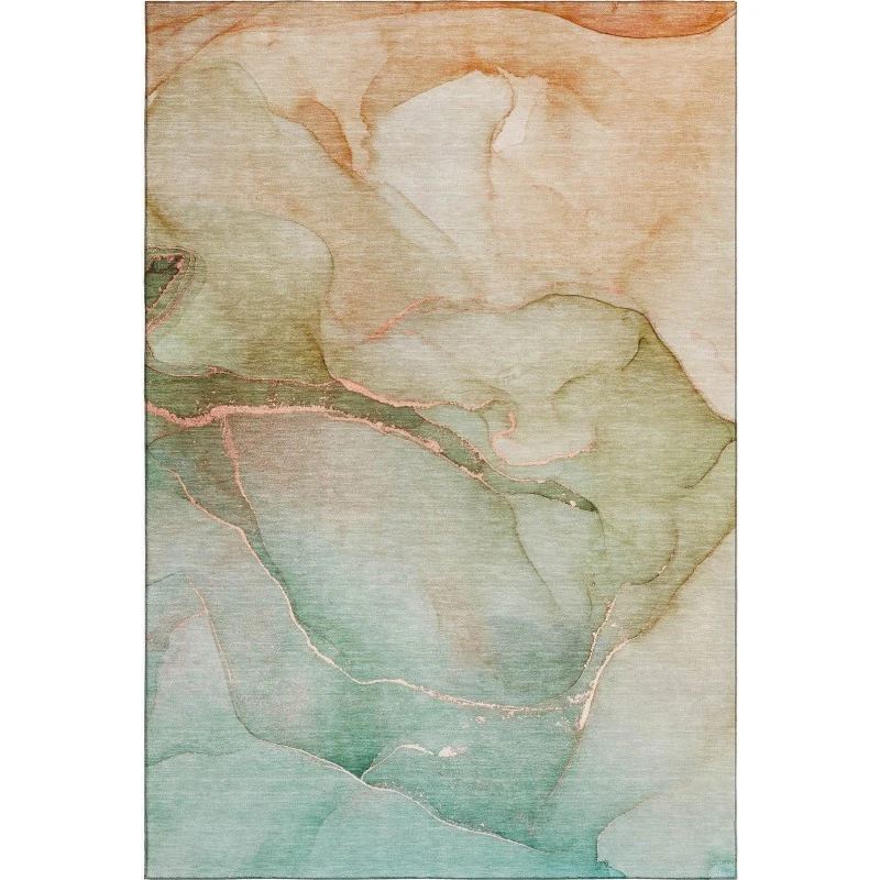 Addison Mayfield Teal AMF508 2ft. 3in. x 7ft. 6in. Rect. Rug