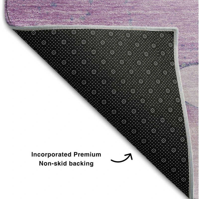 Addison Mayfield Purple AMF511 2ft. 3in. x 7ft. 6in. Rect. Rug