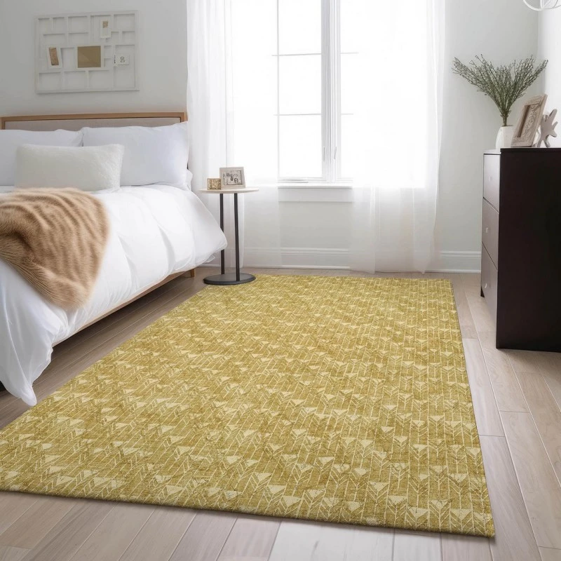 Addison Mayfield Gold AMF514 5ft. x 7ft. 6in. Rect. Rug