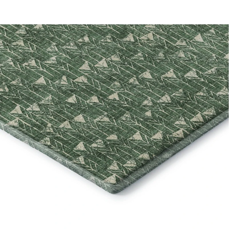 Addison Mayfield Green AMF514 9ft. x 12ft. Rect. Rug