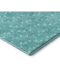 Addison Mayfield Teal AMF514 - 8ft. Round Rug