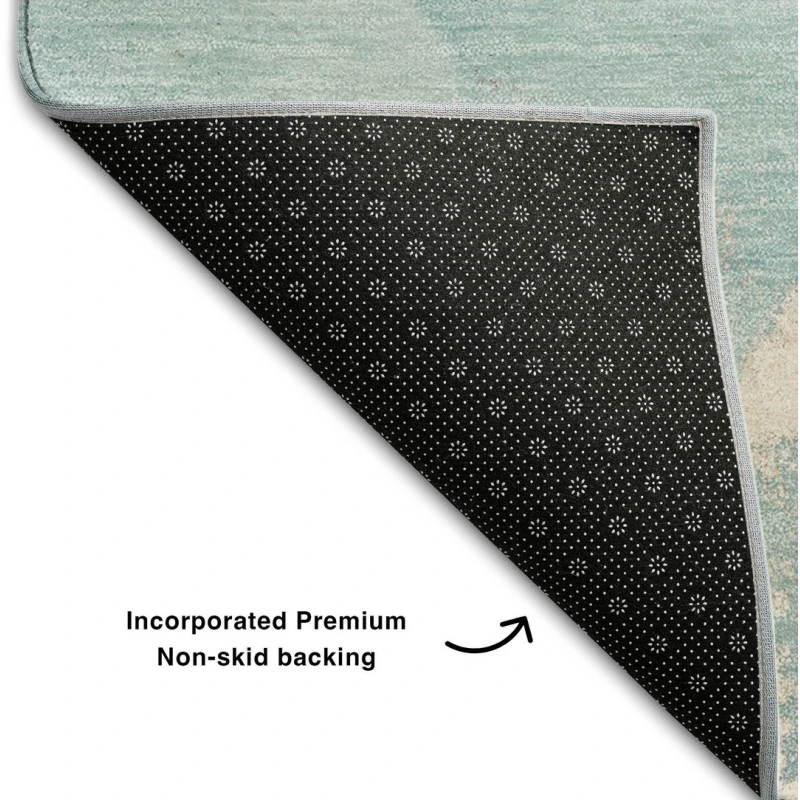 Addison Mayfield Teal AMF517 8ft. x 10ft. Rect. Rug