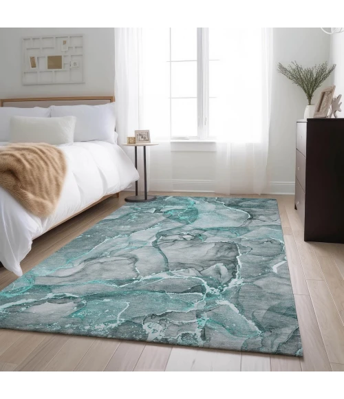 Addison Mayfield Teal AMF519 8ft. x 10ft. Rect. Rug