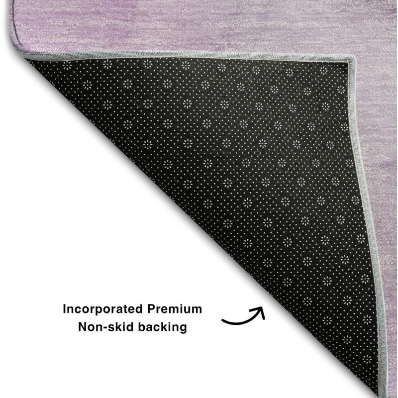 Addison Mayfield Purple AMF521 - 8ft. Round Rug