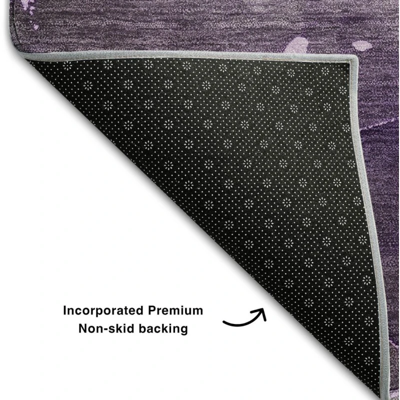 Addison Mayfield Purple AMF522 2ft. 3in. x 7ft. 6in. Rect. Rug