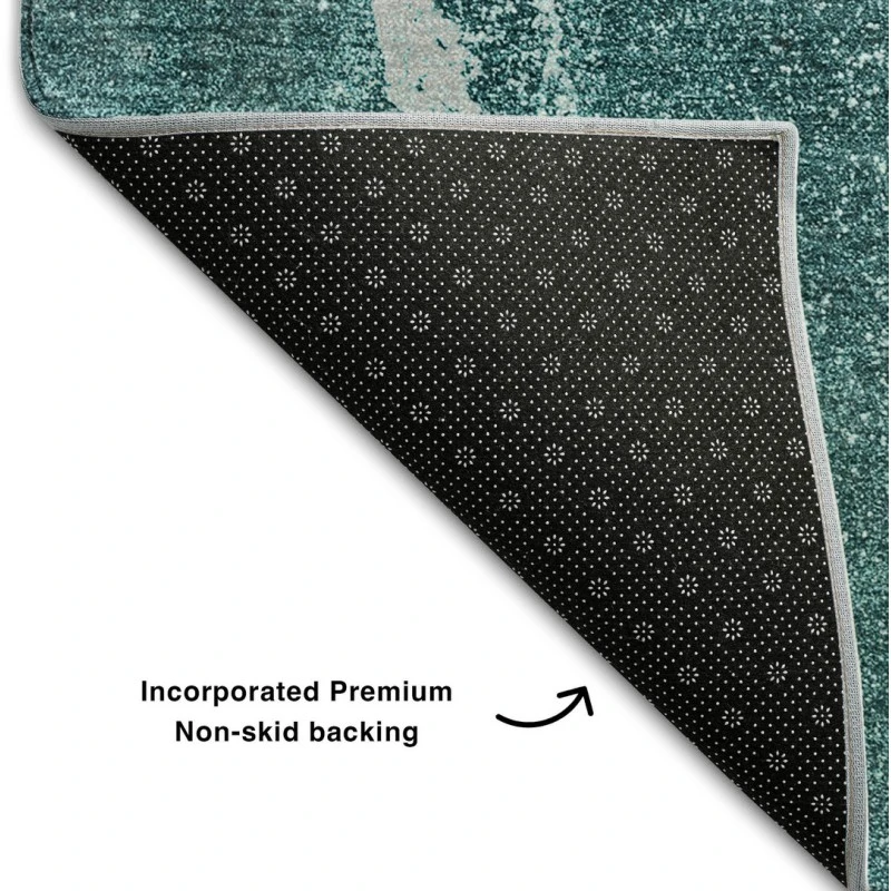 Addison Mayfield Teal AMF524 8ft. x 10ft. Rect. Rug