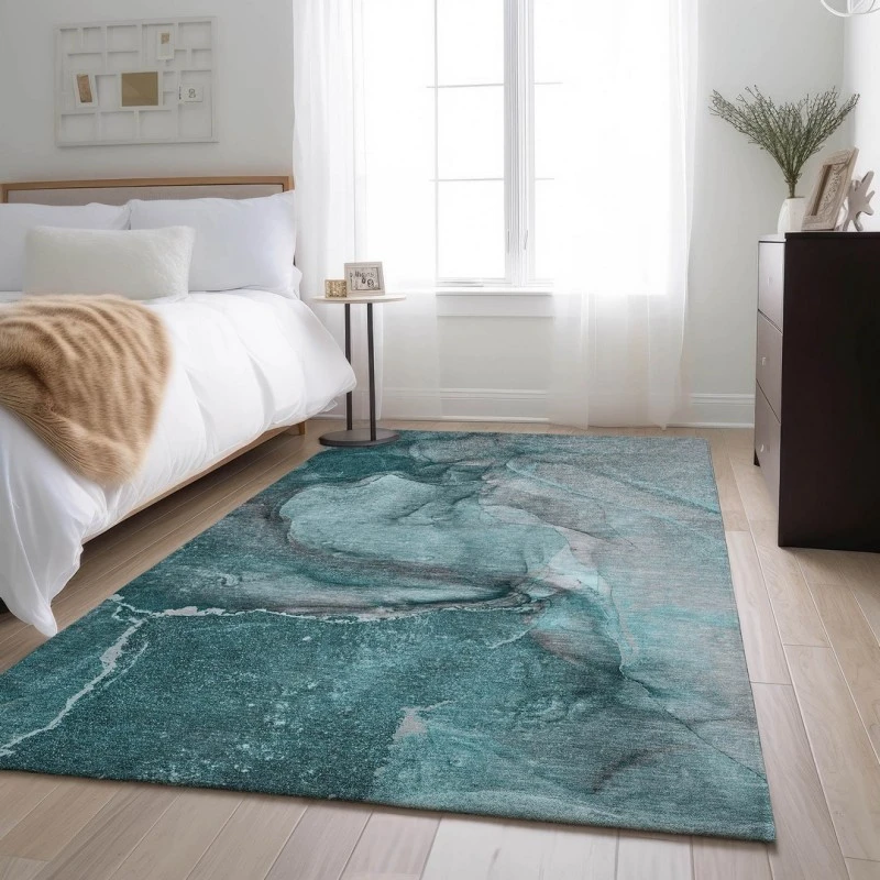 Addison Mayfield Teal AMF524 8ft. x 10ft. Rect. Rug