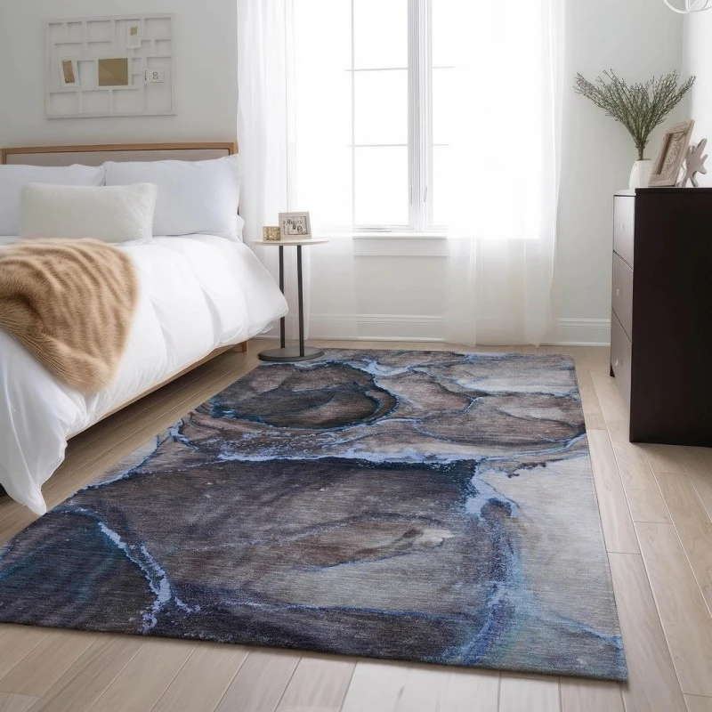 Addison Mayfield Blue AMF525 8ft. x 10ft. Rect. Rug