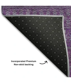 Addison Mayfield Purple AMF527 5ft. x 7ft. 6in. Rect. Rug