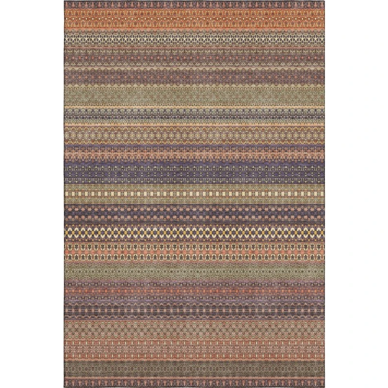Addison Mayfield Orange AMF527 8ft. x 10ft. Rect. Rug