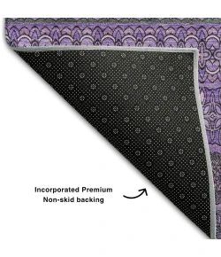 Addison Mayfield Purple AMF527 2ft. 3in. x 7ft. 6in. Rect. Rug
