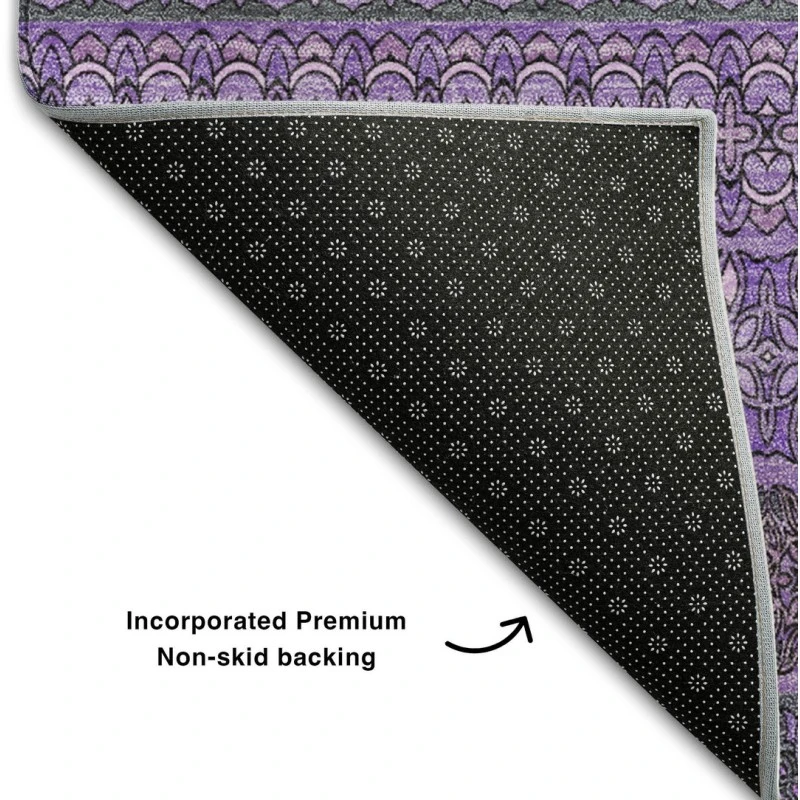 Addison Mayfield Purple AMF527 9ft. x 12ft. Rect. Rug
