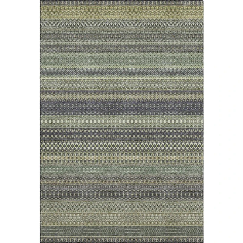 Addison Mayfield Green AMF527 5ft. x 7ft. 6in. Rect. Rug