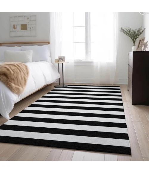Addison Mayfield Black AMF528 2ft. 3in. x 7ft. 6in. Rect. Rug
